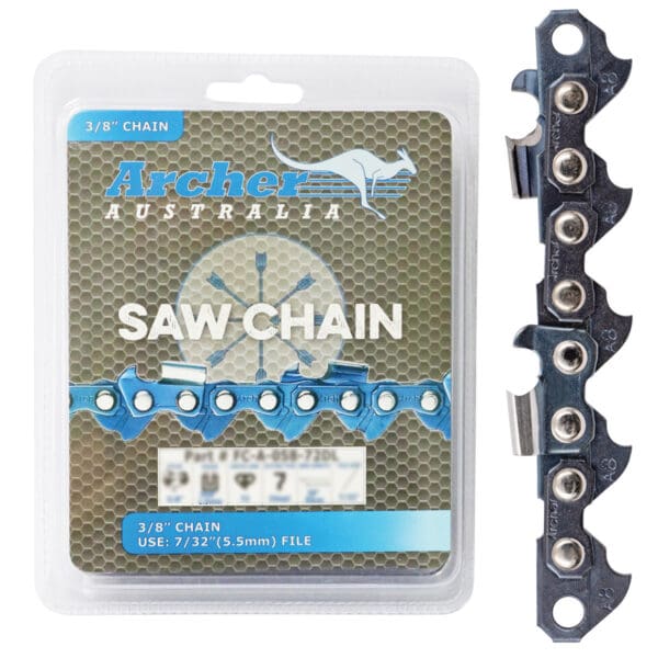 Archer Chain Loop - 3/8", .058", 92DL, Semi Chisel