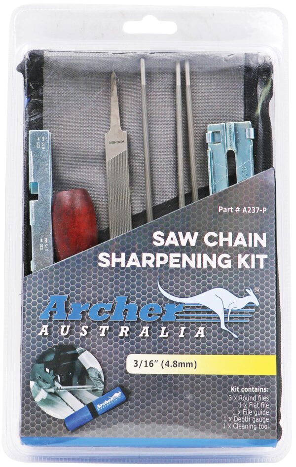 Archer Sharpening Kit Roll Up Pouch 3/16'' ,a237p,A237P,A237 P