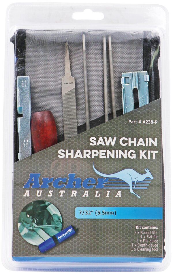 Archer Sharpening Kit Roll Up Pouch 7/32'' ,a238p,A238P,A238 P