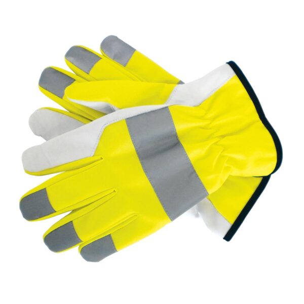 Jak Max Hi-vis Goat Skin Work Glove With Inner Lining