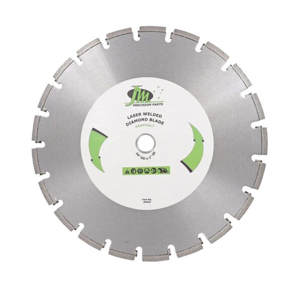 Jak Max 14" Laser Welded Diamond Blade - Ashphalt