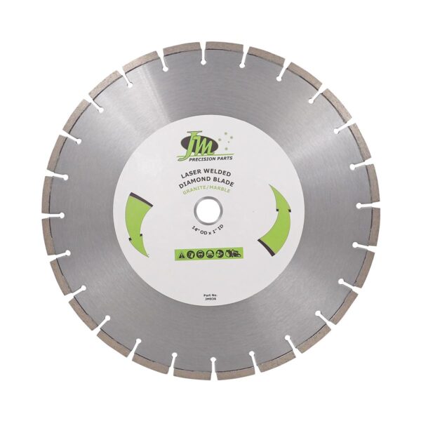 Jak Max 14" Laser Welded Diamond Blade - Granite/marble