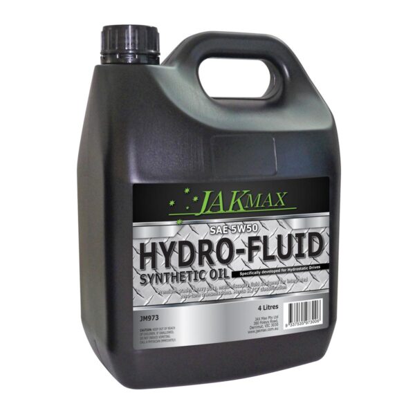 Jak Max Genuine 5w/50 Synthetic Hydro-fluid - 4 Litre (4 X 4 Litre)