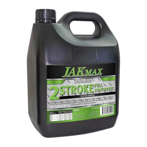 Jak Max 2 Stroke Full-synthetic - 4 Litre (4 X 4 Litre)