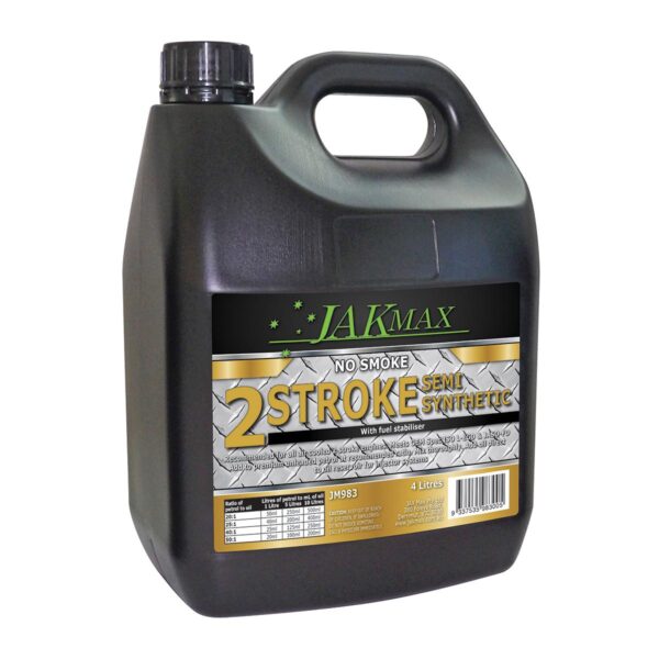 Jak Max 2 Stroke Semi-synthetic - 4 Litre (4 X 4 Litre)