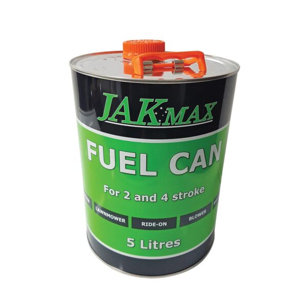 Jak Max Metal Fuel Can - 5 Litre (sold In Qty Of 6)