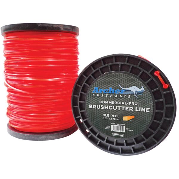 Archer Ultra-pro Nylon Line - 2.70mm / .105" - Square - 5lb Reel