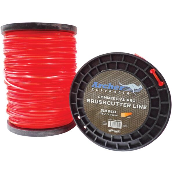 Archer Ultra-pro Nylon Line - 4.00mm / .155" - Square - 5lb Reel