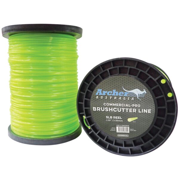 Archer Ultra-pro Nylon Line - 3.00mm / .120" - Round - 5lb Reel