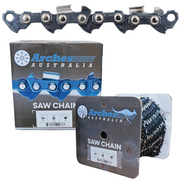 Archer Chainsaw Chain - 3/8" Lp.043"Chisel 100ft ,fcd043100r,FCD043100R,FC D 043 100R