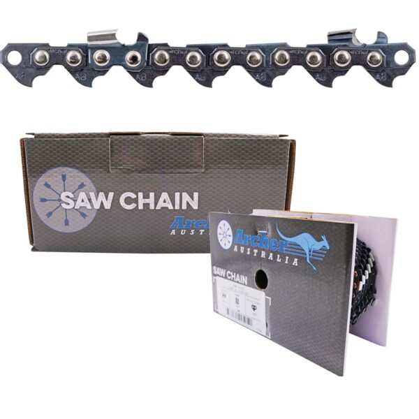 Archer Chainsaw Chain - 3/8".058"Semi Chisel 25ftSkip Tooth ,a05825rst,A05825RST,A 058 25R ST