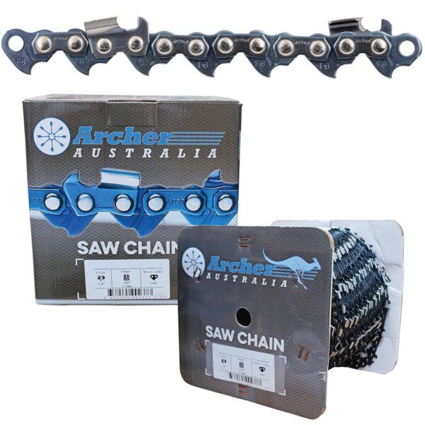 Archer Chainsaw Chain - .404".063"Full Chisel 100ftSkip Tooth ,fcf063100rst,FCF063100RST,FC F 063 100R ST