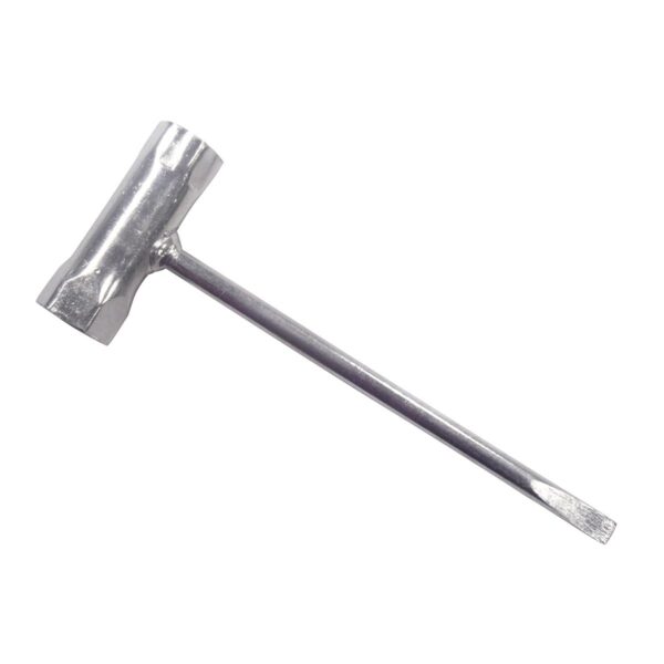 Jak Max T Wrench Head Size: 19 mm X 17 mm. Shaft Size: 2-1/2â€